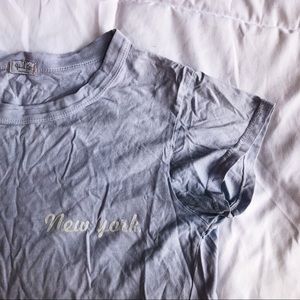 New York Brandy Cropped Tee